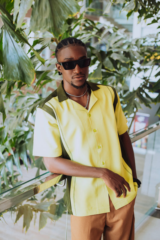 Uncle charlie shirt "forest green"
